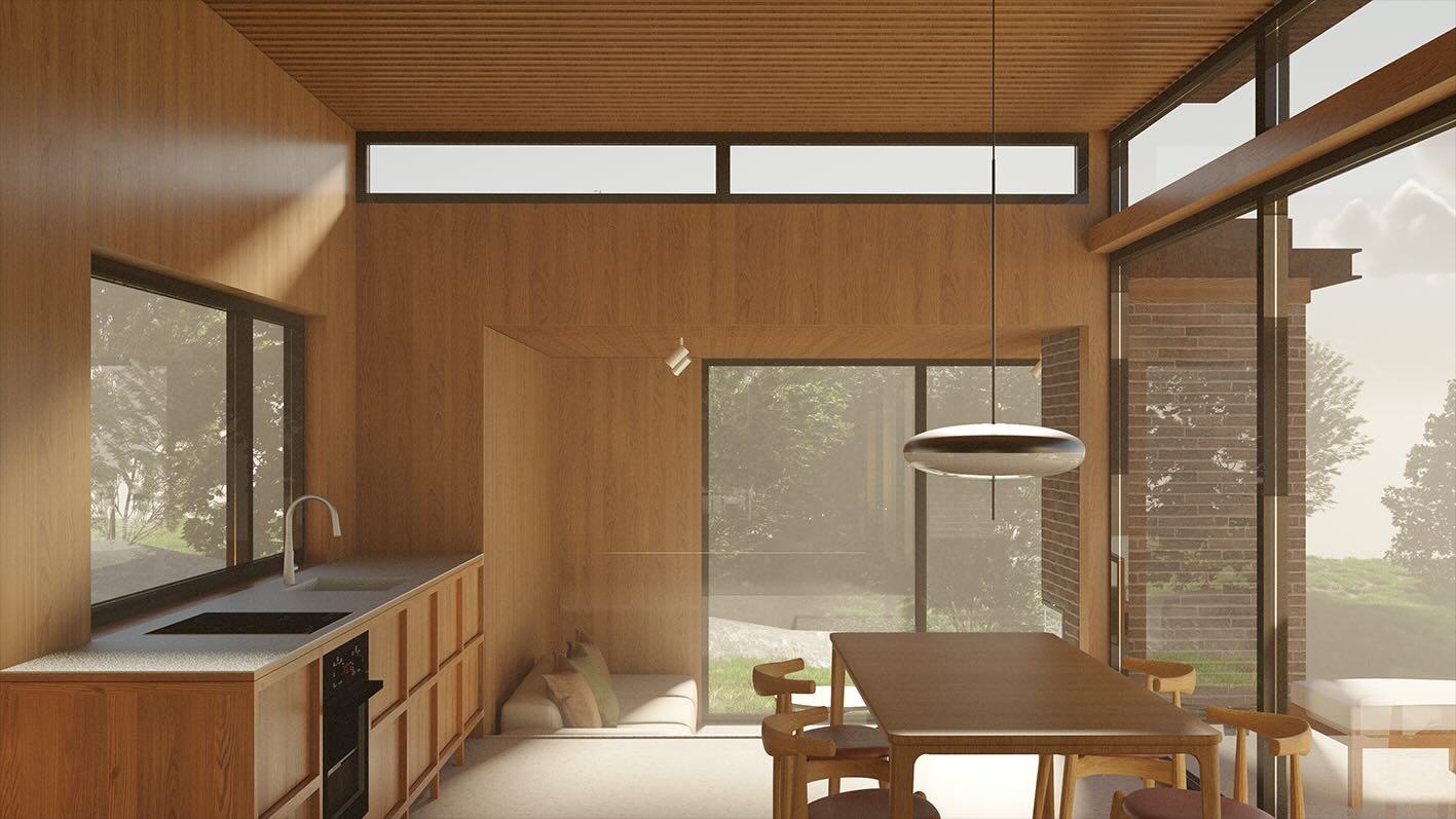 Kitchen designed by Tide Arkitekter.