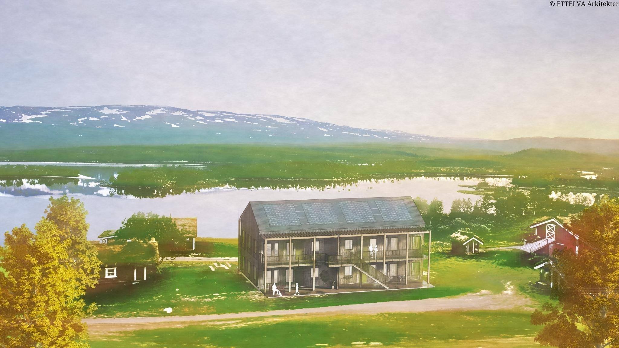 Framtidens Design (tulevaisuuden suunnittelu), ETTELVA Arkitekterin tutkimushanke, kuva 2