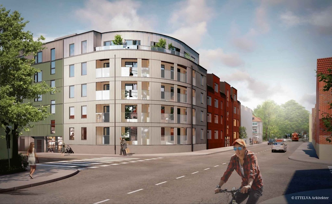 Enköpingin Norra hamnen, ETTELVA Arkitekterin hanke