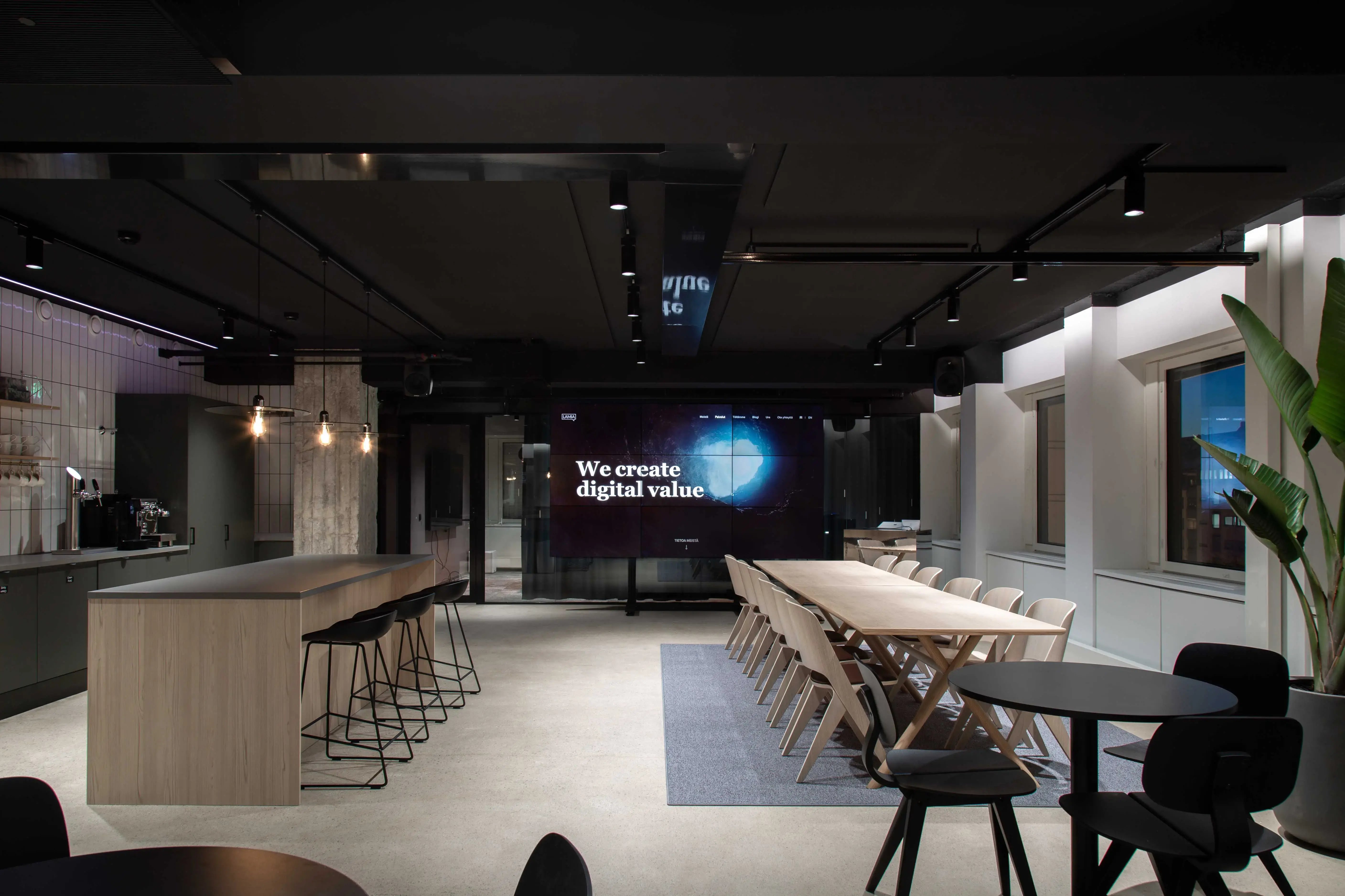 Lamia Office kitchen lounge © Mint & More Creative Oy