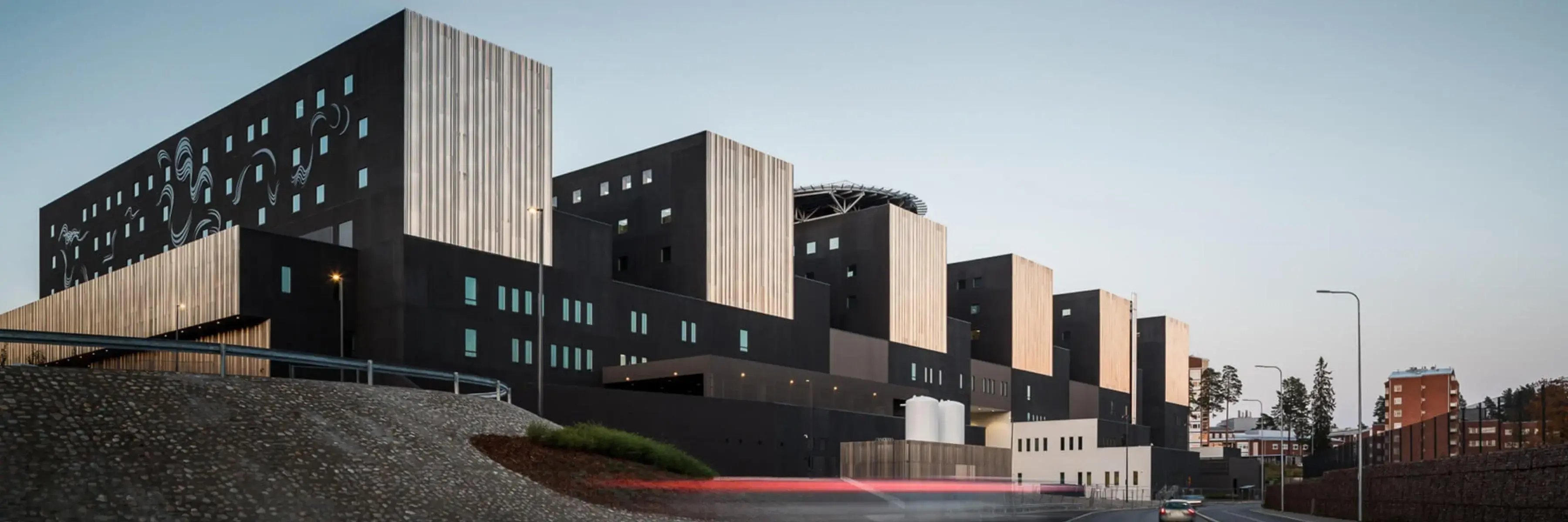 Hospital Nova, the central hospital in Jyväskylä designed by JKMM Architects.