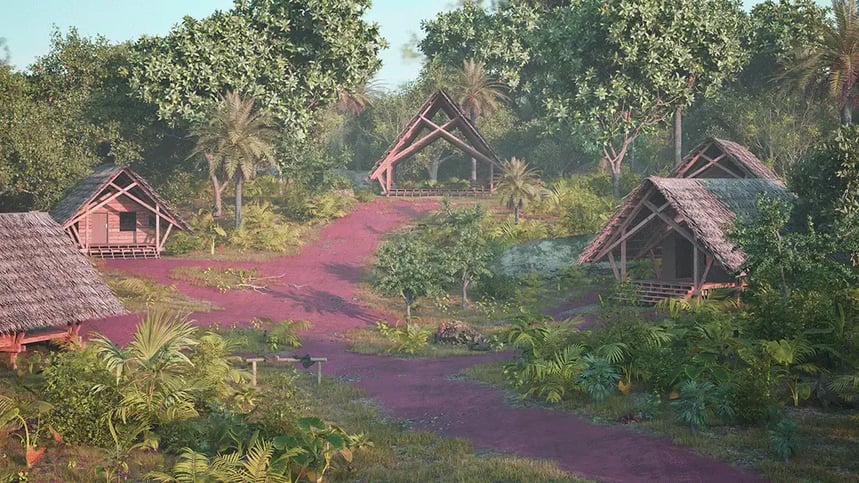 The village of Misiones. © Arkitekter uten Grenser