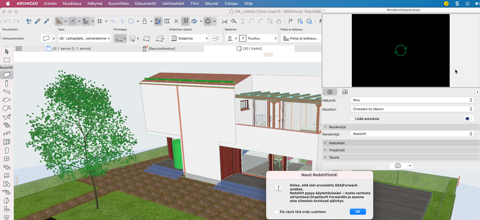 Redshift Archicad 25