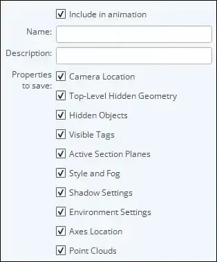 SketchUp 2026-2 Point cloud visibility options