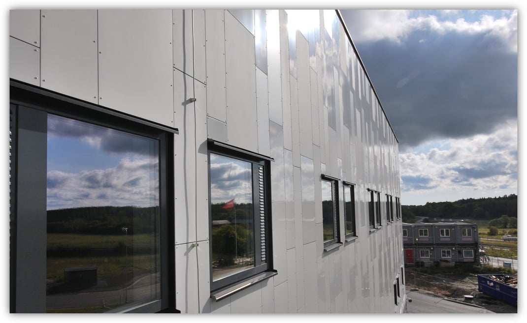 Norrtälje Nya Brandstation (NNB) ©Erik björnhage Ettelva Arkitekter