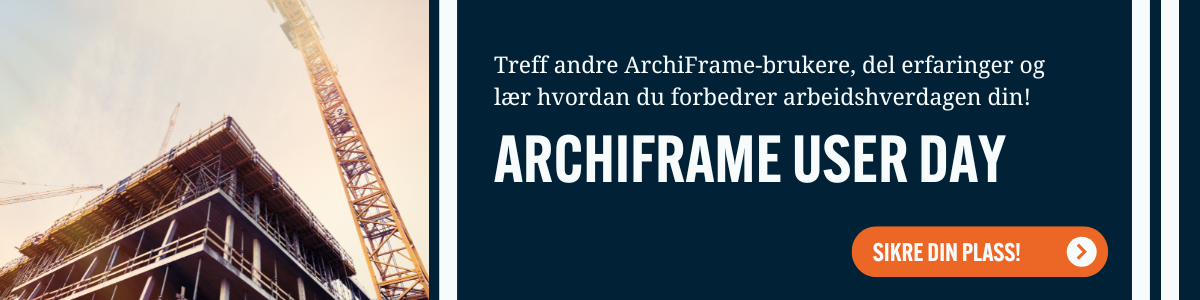 NO  CTA  ArchiFrame User day