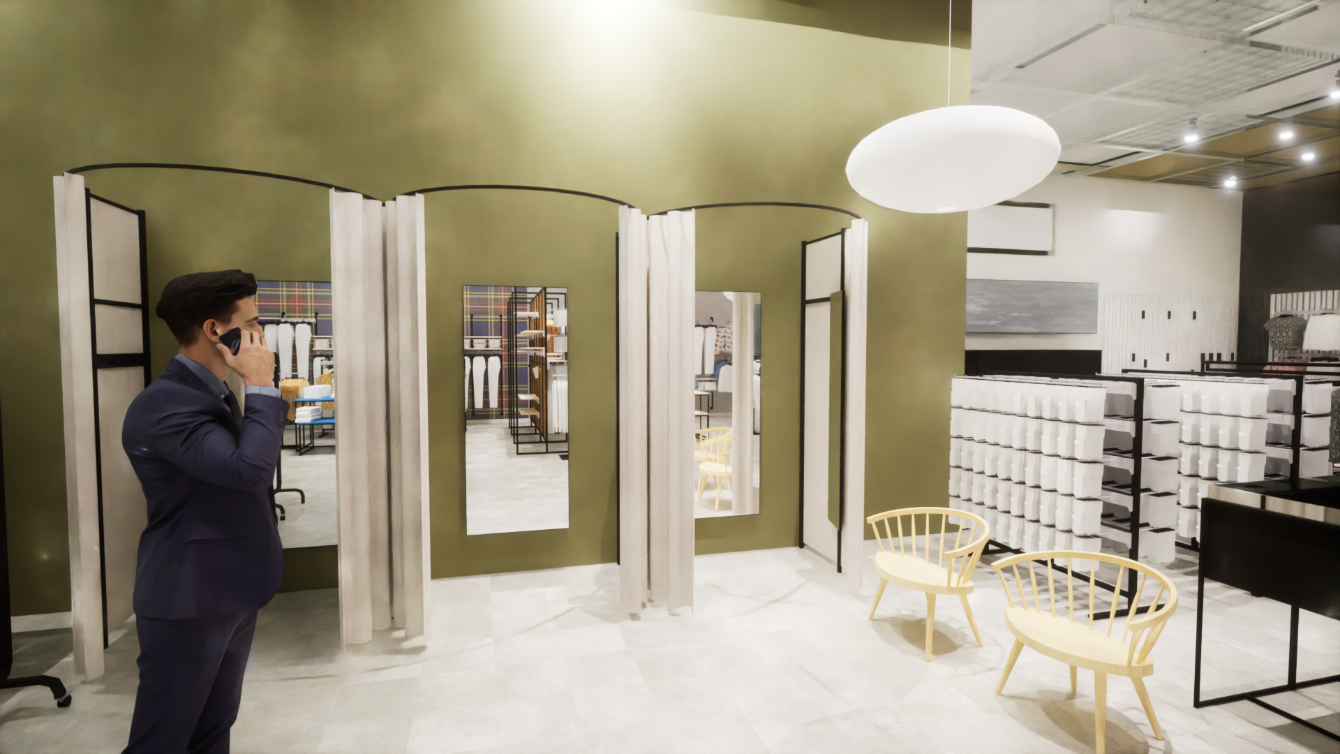 Retail Twinmotion not rendered 2