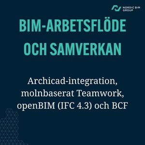SE BIM-arbetsflöde och samverkan