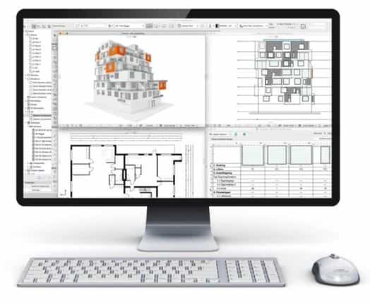 Smaller computer dator Archicad