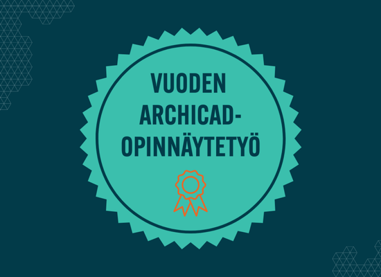 Vuoden Archicad-opinnäytetyö