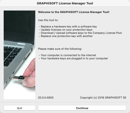 License Manager Tool