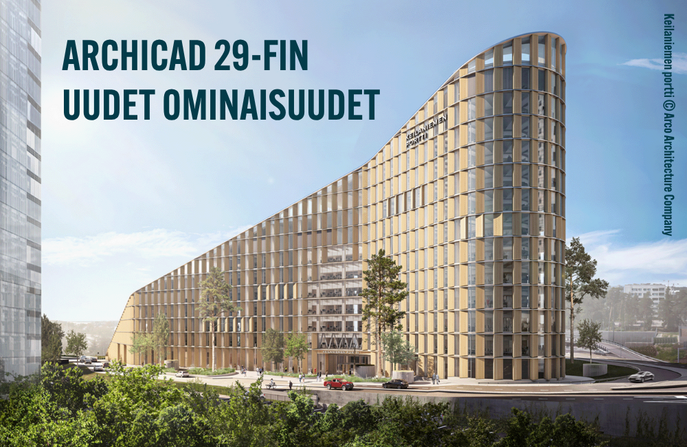 Archicad 29-FIN UO Keilaniemen portti