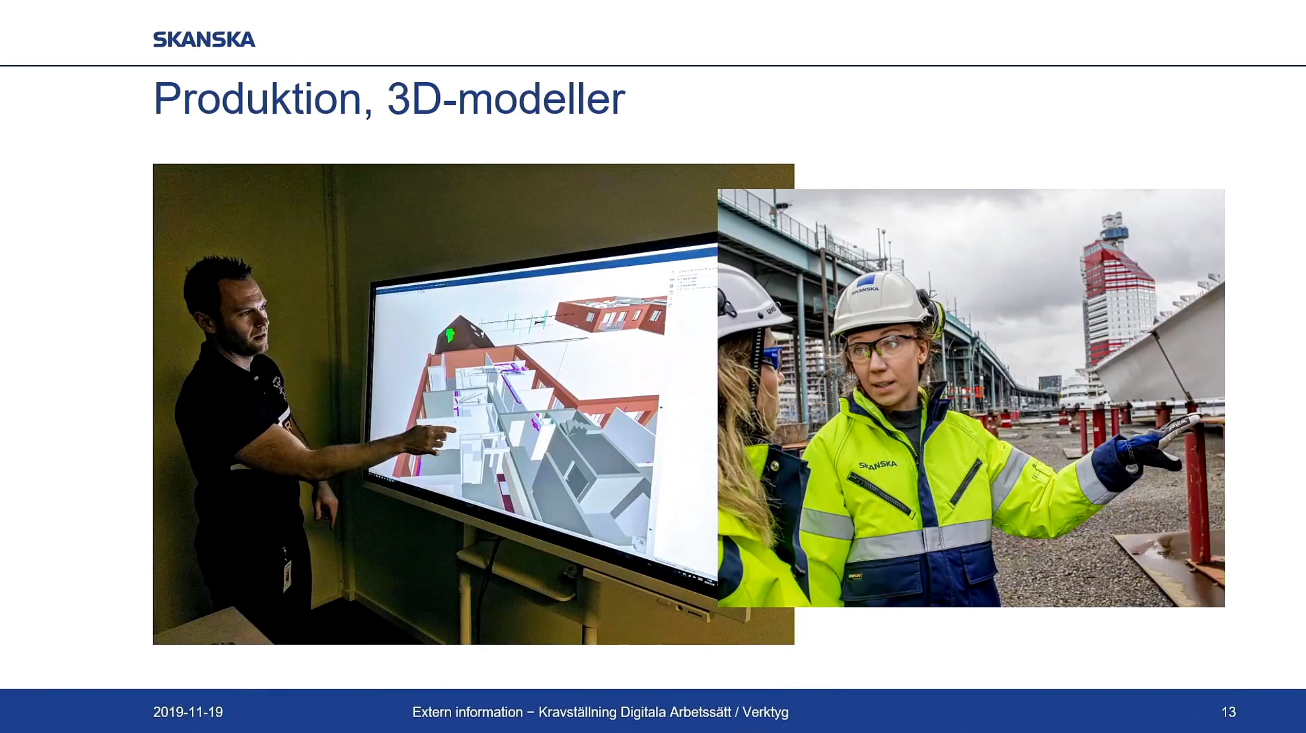 BIM på bygget Skanska Solibri