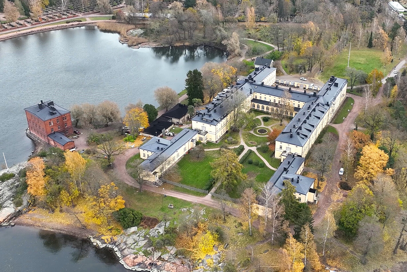 Lapinlahti sjukhus, en historisk byggnad som Ark-byroo har arbetat med.
