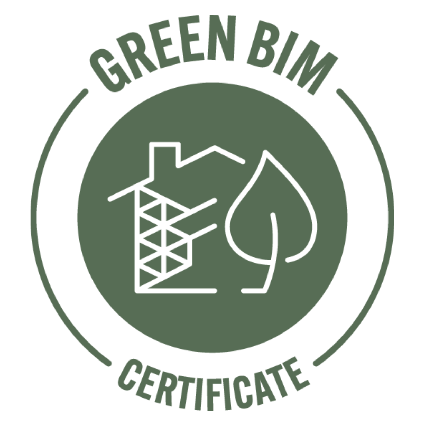 Green BIM Certificate icon