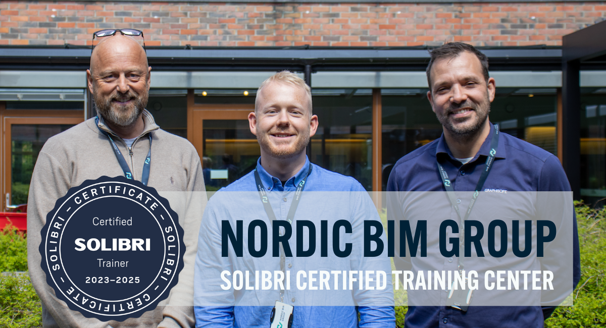 NORDIC BIM GROUP SOLIBRI CERTIFIED TRAINING CENTER