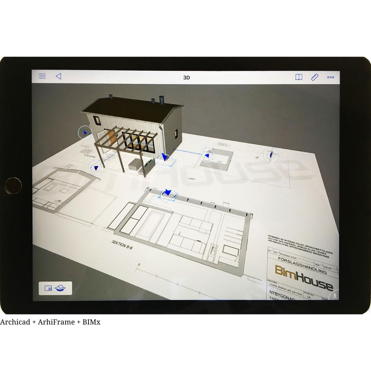 BimHouse ArchiFrame Archicad och BIMx