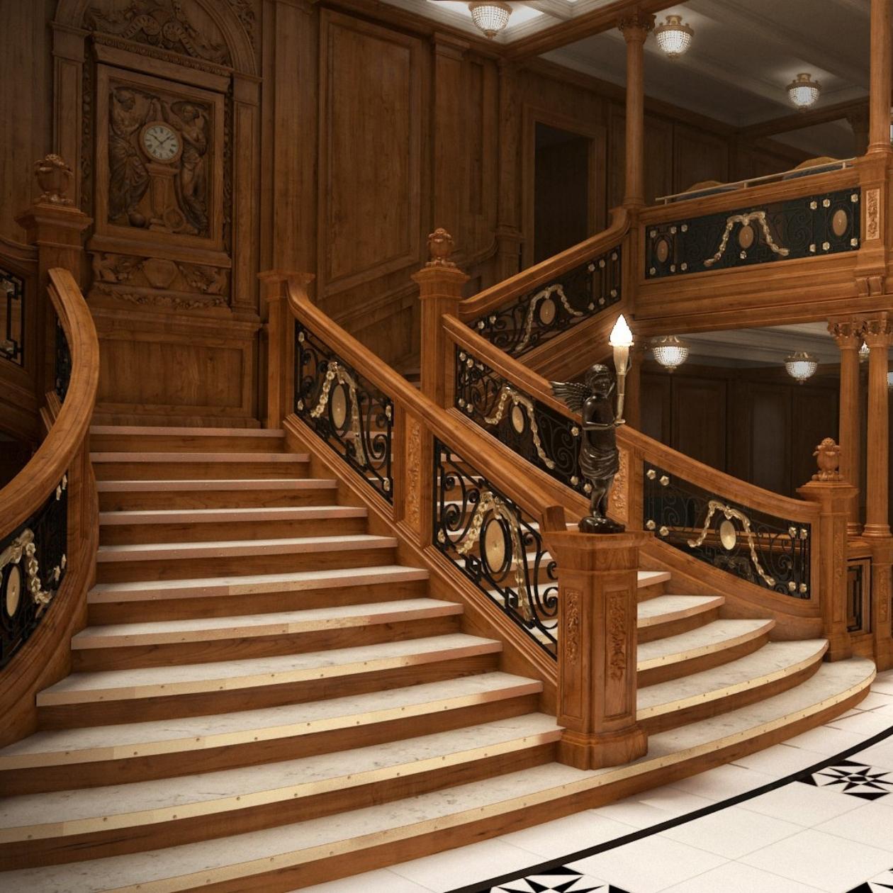 Tillberg design Archicad Tatanic Grand Staircase