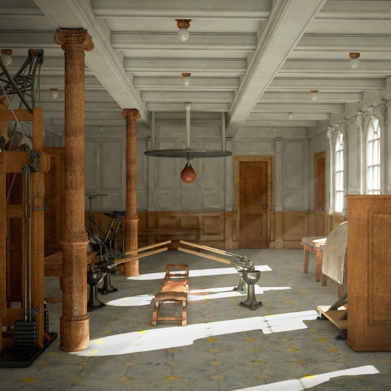 Tillberg design Archicad Titanic gym Static