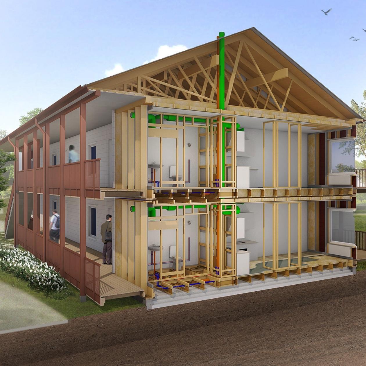 Archicad och ArchiFrame för småhus
