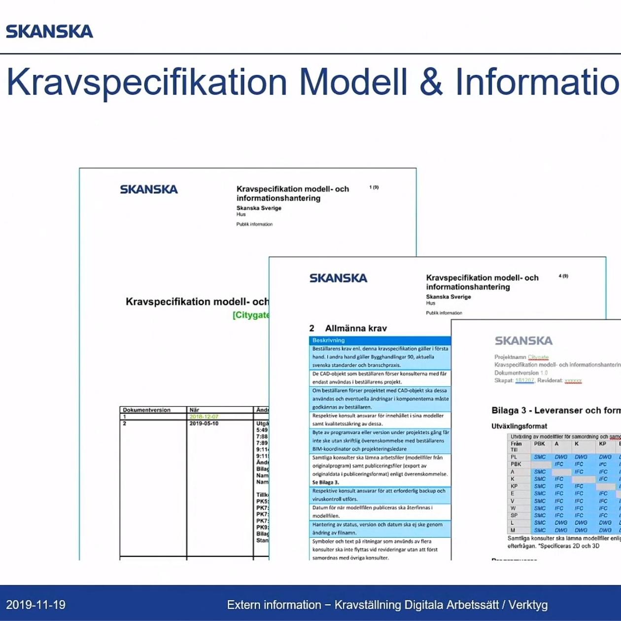 Skanska Solibri Kravställning BIM