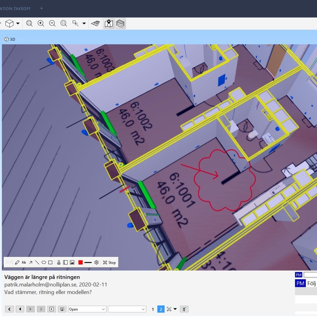 Solibri 2D vs 3D BIM med PDF