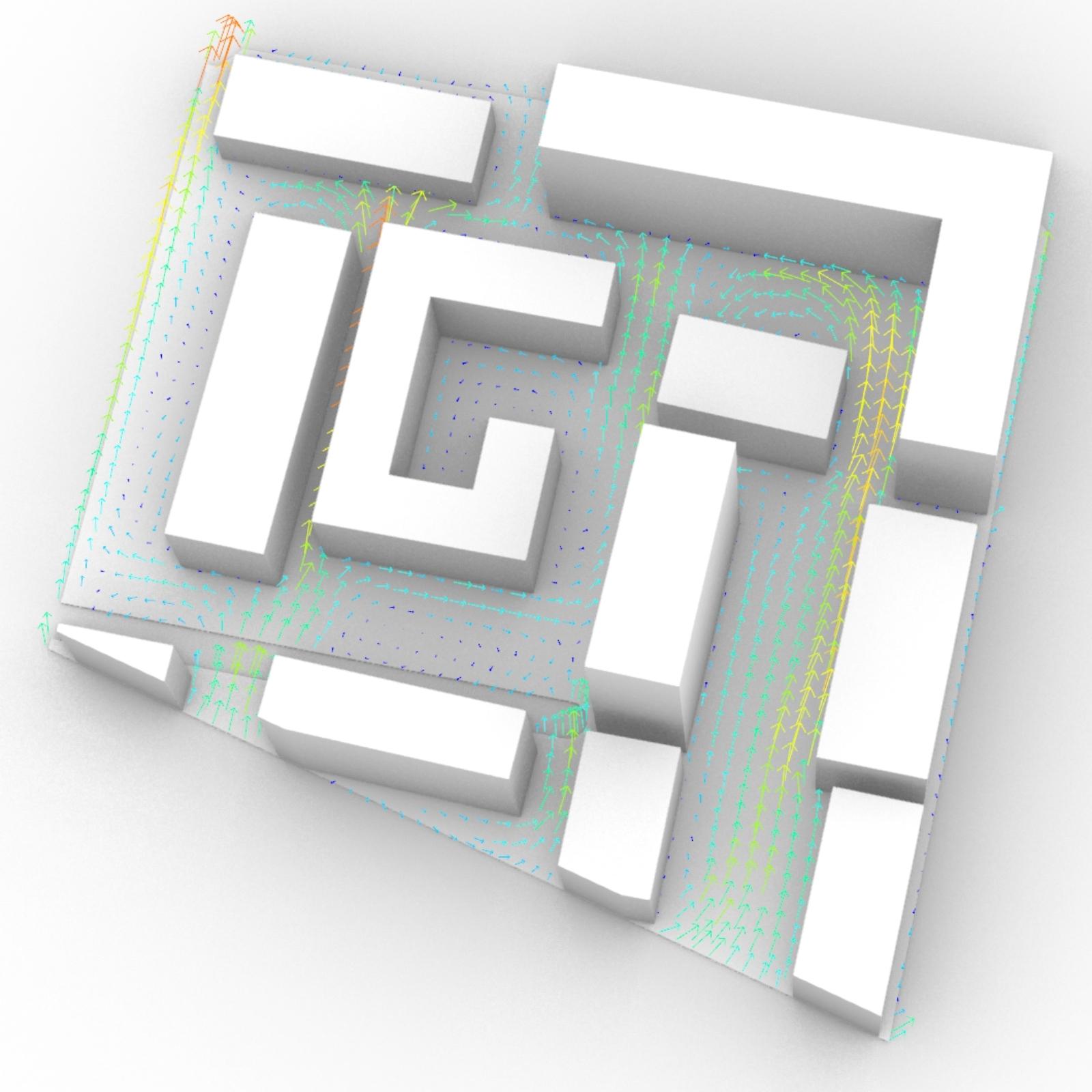 800x800 Parametrisk design vindanalys