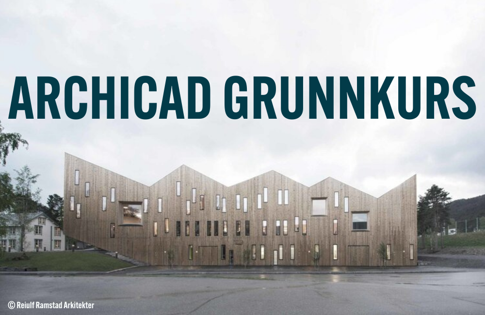 archicad grunnkurs 1000 x 650